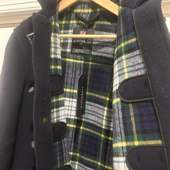 Brand new with tags Gloverall Morris Duffel Coat, Navy, Size M - Picture 4 of 9